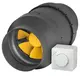 Ruck Etamaster rörfläkt med EC-motor - 195 m³/h -Ø 100 mm + PWM-regulator