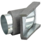 Thermoduct 45 grader förbindningsstycke / hylsa 80 mm