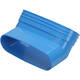Wavin Ventiza Böj 45 grader PVC oval 235x80 mm vertikal M/S