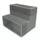 Thermoduct böj 90 grader 170x80 vertikal för kanalisation