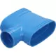 Wavin Ventiza T-stycke PVC oval 195x80 mm M/M/M