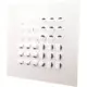 Multimunstycke takdiffusor 596x596mm – MN24 RAL9010