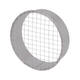 Rörgaller diameter 250 mm 90 grader (sendzimirförzinkat) RAL7035
