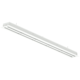 Linjedonbländare i aluminium med 2 justerbara mönsterblad - 500 mm - RAL 9016