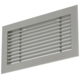 Stånggaller i aluminium - med friktionsfjädrar - 600x100 mm - Anodiserad aluminium