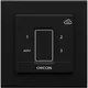 Lock svart för Orcon CO₂ infälld styrsensor 15RF