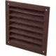 Ytterväggsgaller aluminium 150x150 mm - RAL 8016