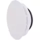 ClimaConnect Design-ventil, rund, Ø 125 mm – vit