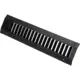 ClimaConnect kanalgaller, dubbelt justerbart, 425 x 125 mm, för rör med diameter 315–900 mm – RAL 9005