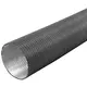Ventilationsslang i aluminium Ø 100 mm och L=3000 mm - Antracit