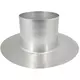 Thermoduct takplåt av aluminium till ventilationshuv diameter 180 mm