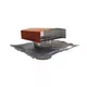 Econox CTM ventilationshuv Ø 125 mm aluminium rött med täckstycke