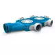 Vent-Axia Uniflexplus kompositfördelare 5 x Ø 90 mm med horisontell tapp Ø 125 mm