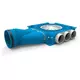 Vent-Axia Uniflexplus kompositfördelare 9 x Ø 69 mm med horisontell tapp Ø 125 mm