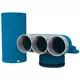 Vent-Axia Uniflexplus fläktkollektor 3 x Ø 69 mm med murbrukslock Ø 125 mm H=250 90° (lång)
