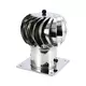 Vinddriven takfläkt Cowl 150 mm RVS inklusive takplåt – 65 m3/h