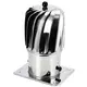 Vinddriven takfläkt Cowl Oblong 150 mm RVS inklusive takplåt – 325 m3/h