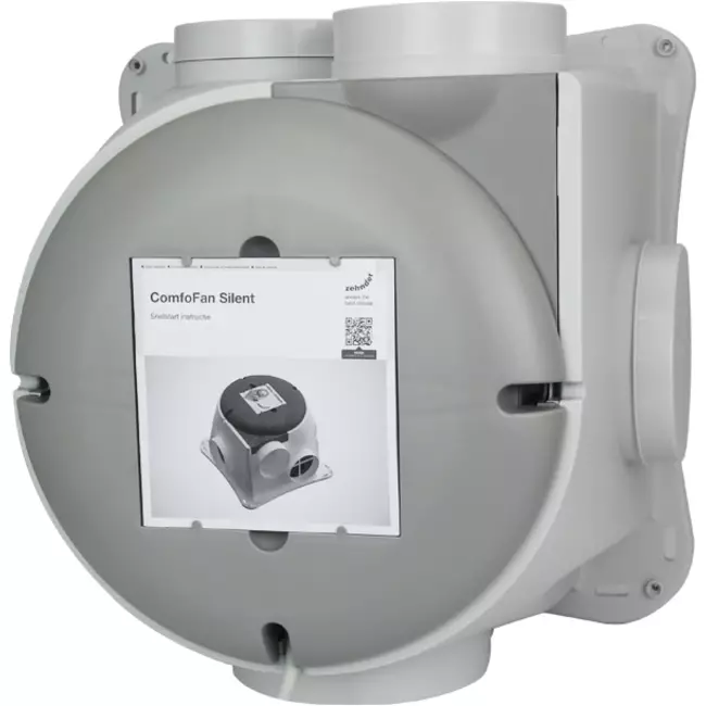 Zehnder ComfoFan Silent 460 m³/h – jordad stickkontakt