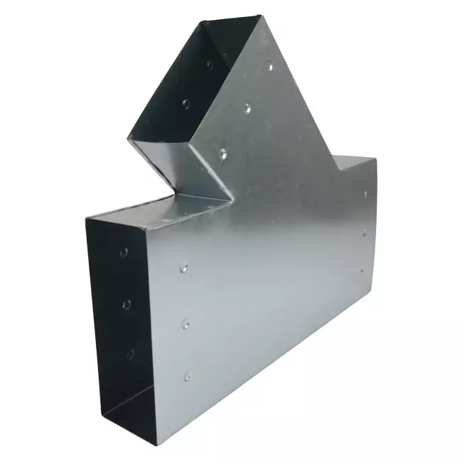 T-stycke 45 grader 220x80 mm - 170x80 mm för kanalisation