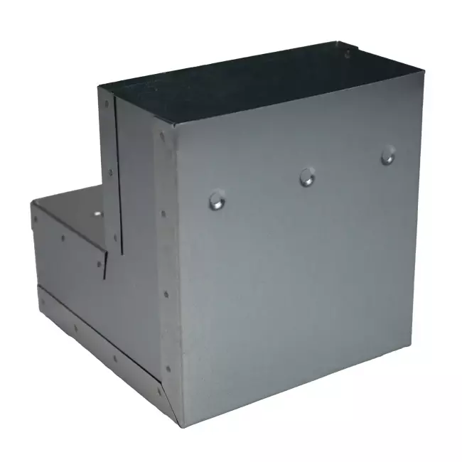 Böj 90 grader 170x80 mm vertikalt för gjutränna
