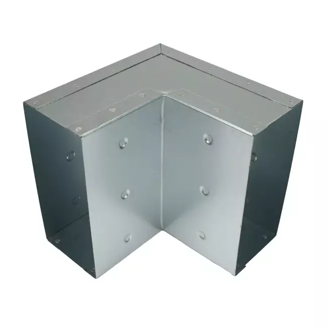 Böj 90 grader 170x80 mm vertikalt för gjutränna