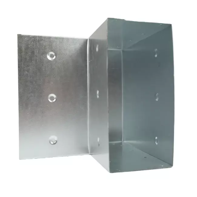Böj 90 grader 170x80 mm vertikalt för gjutränna