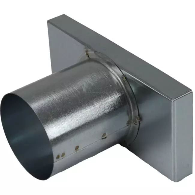 Lock 170x80 mm med anslutning diameter 80 mm för inloppskanal