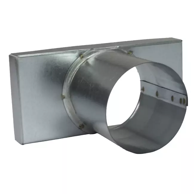 Lock 170x80 mm med anslutning diameter 80 mm för inloppskanal