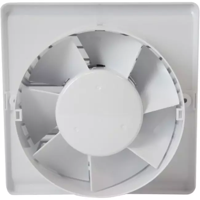 Badrumsfläkt Ø 100 mm Vit - energy planet 100PS