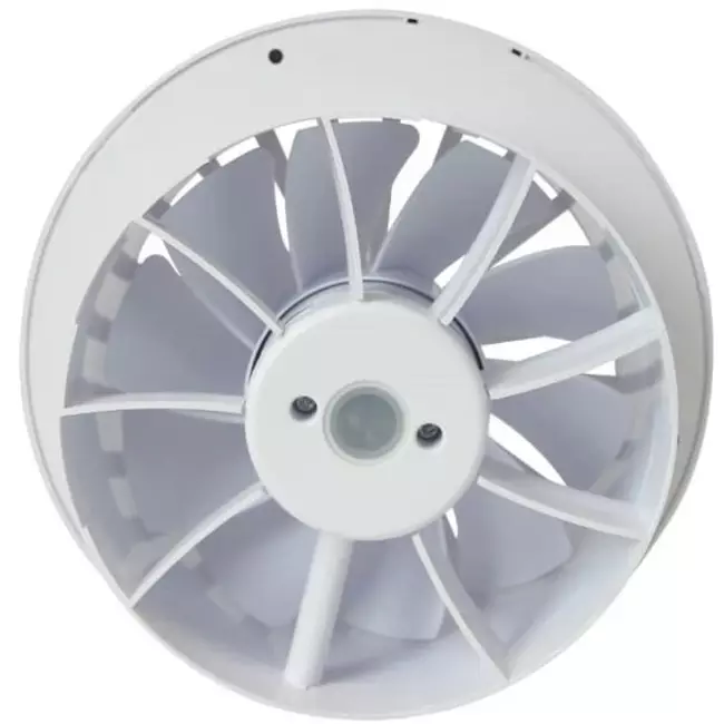 Badrumsfläkt Ø 150 mm vit – aRid 150 BB TS