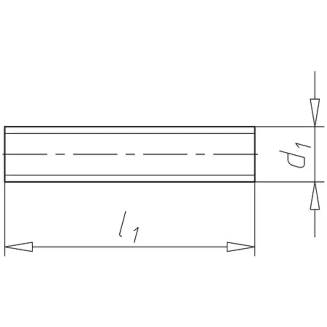 Bultstycke M8 x 20 mm (100 stycken)