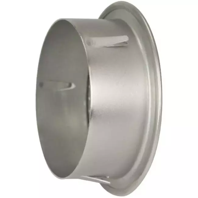 Runt ventilationsgaller inkl. monteringshylsa Ø 180 mm aluminium – DWRA180S