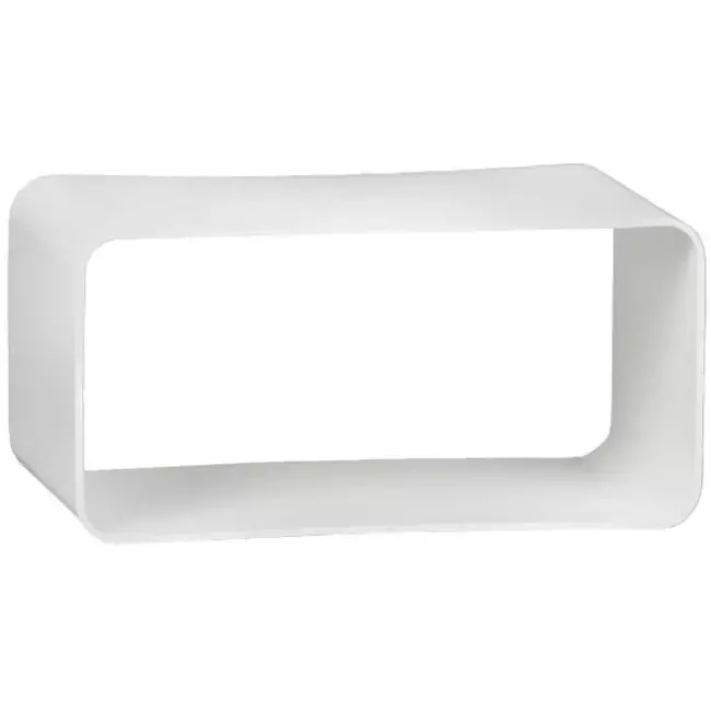 Anslutningshylsa i plast fyrkantig 110x55 mm - KSF