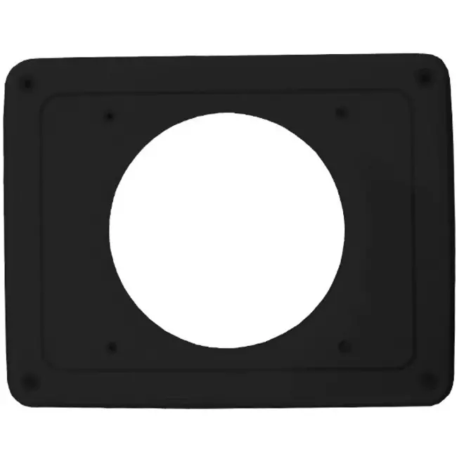 Vent-Axia Lo-Carbon iQ platte design badrumsfläkt SVART Ø 100 - 125 mm