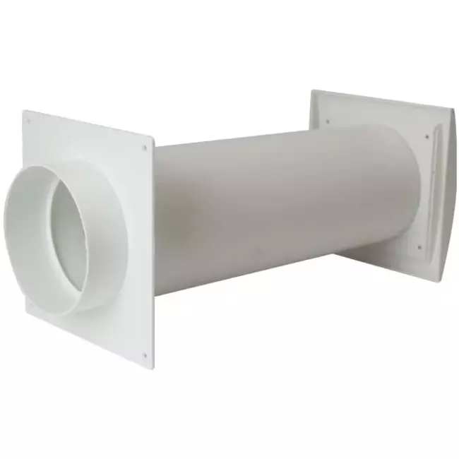 Fasadventil SPK4 Ø 125 mm med rörliga lameller