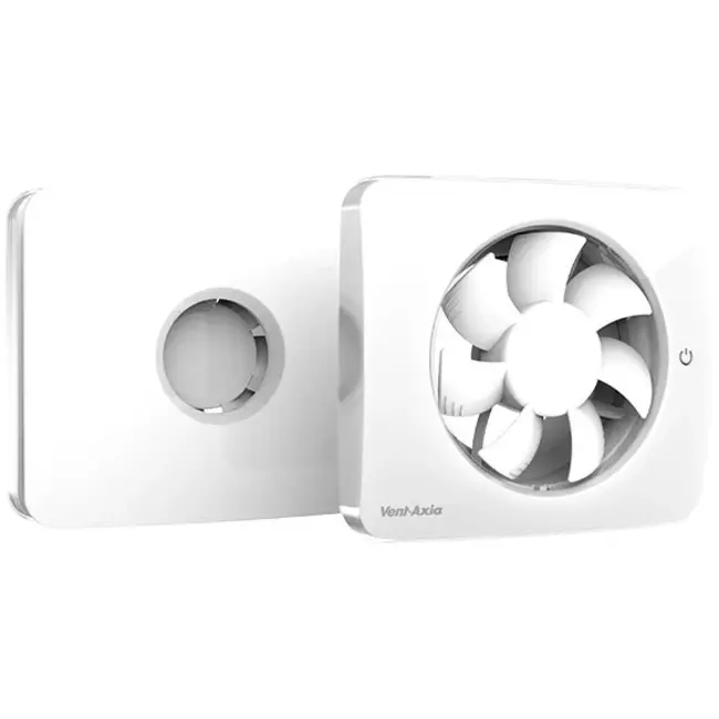 Badrumsfläkt Svensa PureAir med luktsensor 100-125 mm