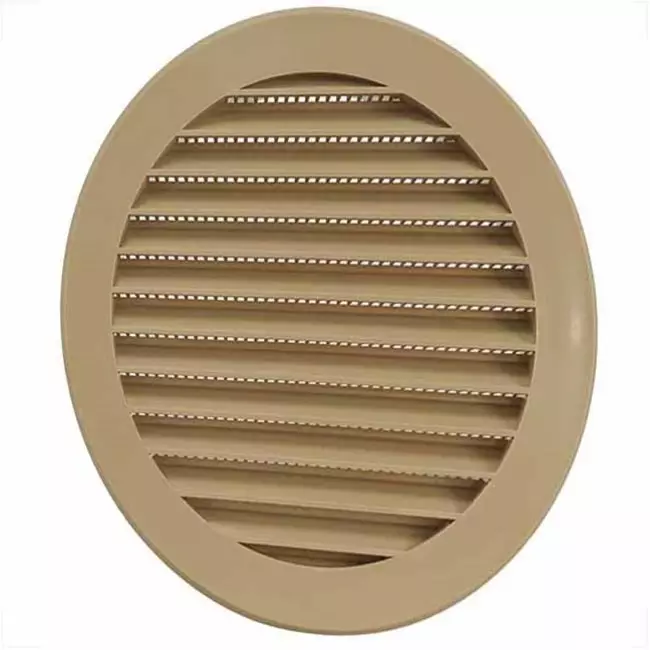 Lamellgaller diameter: 125 mm,, beige- VR125Y