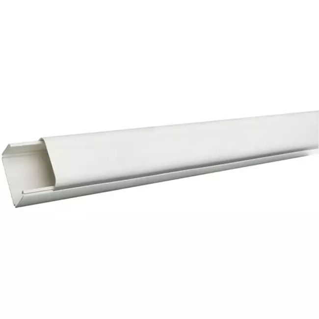 Climaplus luftkonditioneringskanal 1,5m kanal 70x55mm RAL 9010 VIT
