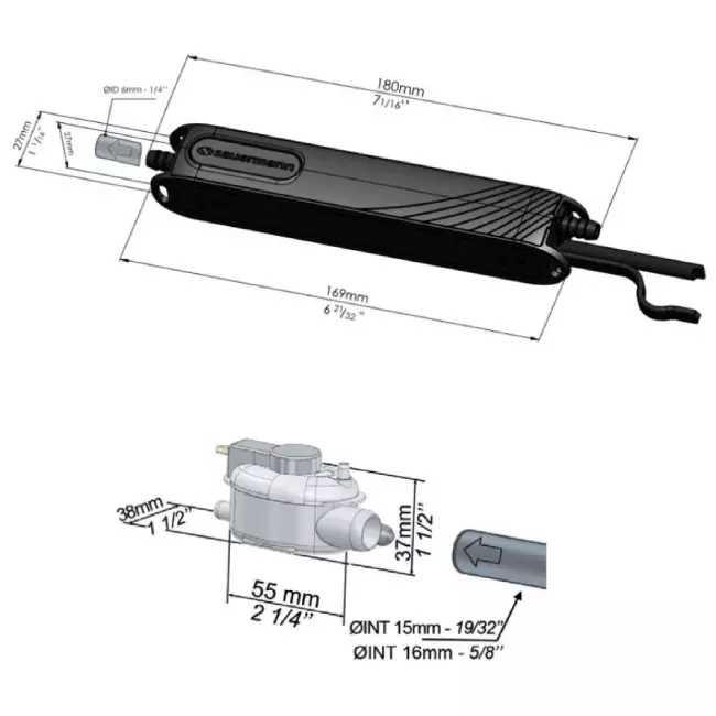 Sauermann SI-20Mini Kondensatvattenpump 20 l/h