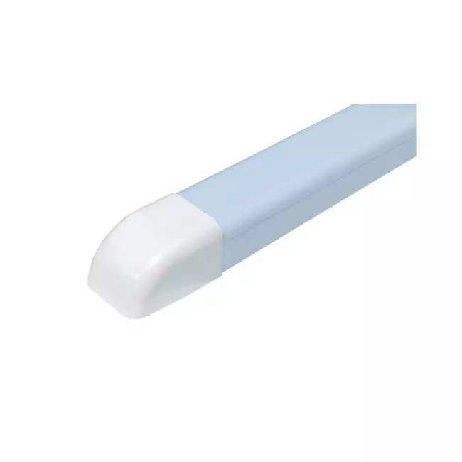 Climaplus luftkonditioneringskanal Ändstycke 125 x 75mm RAL9010 VIT