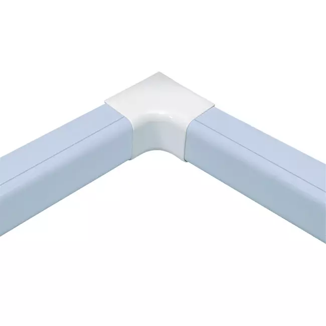 Climaplus luftkonditioneringskanal Inre böj 90x65mm RAL 9010 VIT