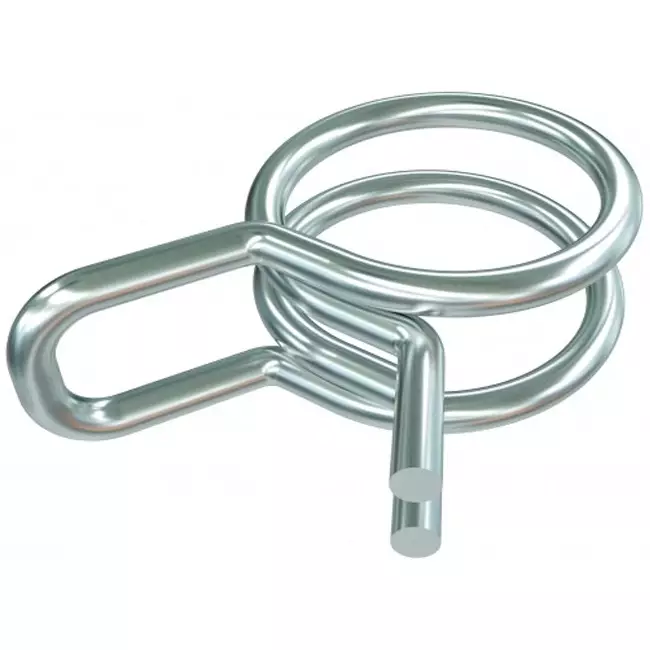 Sauermann Stålvajerklämma för Ø10mm slang (set 25 delar)