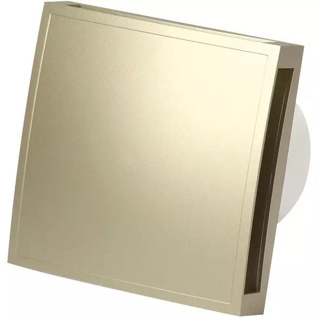 Badrumsfläkt Ø 100 mm guld - design T100G