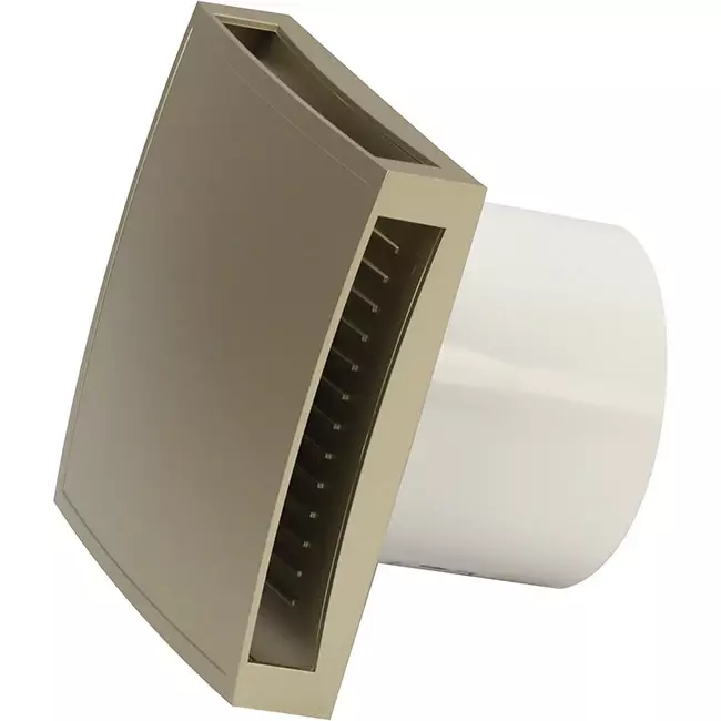 Badrumsfläkt Ø 100 mm guld - design T100G
