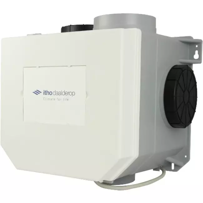 Itho Daalderop CVE-S ECO Optima Inside High Performance HP 415 m³/h + fuktsensor + CO2-sensor - perilexkontakt