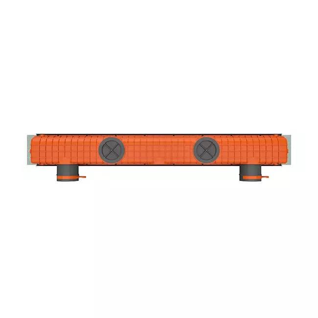 Ergovent ramlöst galler 1000 mm med anslutningsdiameter 90 mm - standard