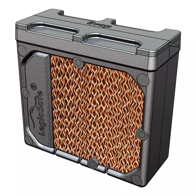 HomEvap luftfuktare med ersättningspatron - matris- och legionellafilter
