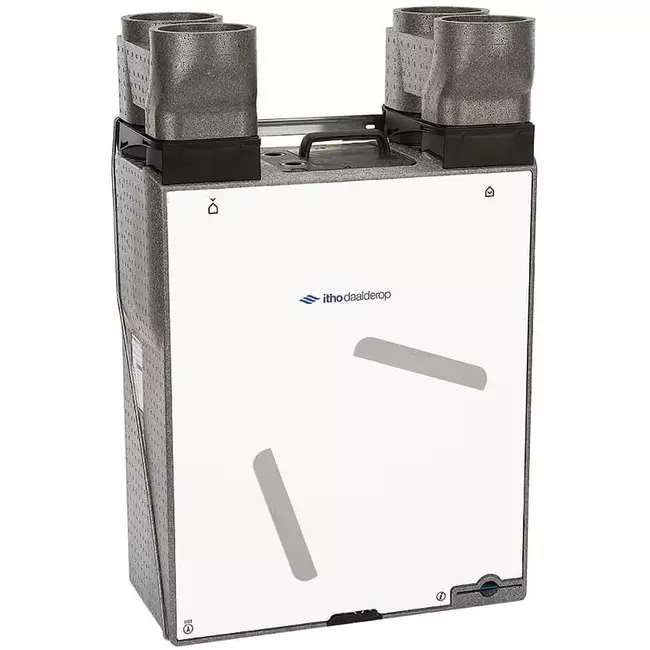 Itho Daalderop FTX HRU 200 ECO unit E RFT höghus 200 m3/h - eurokontakt