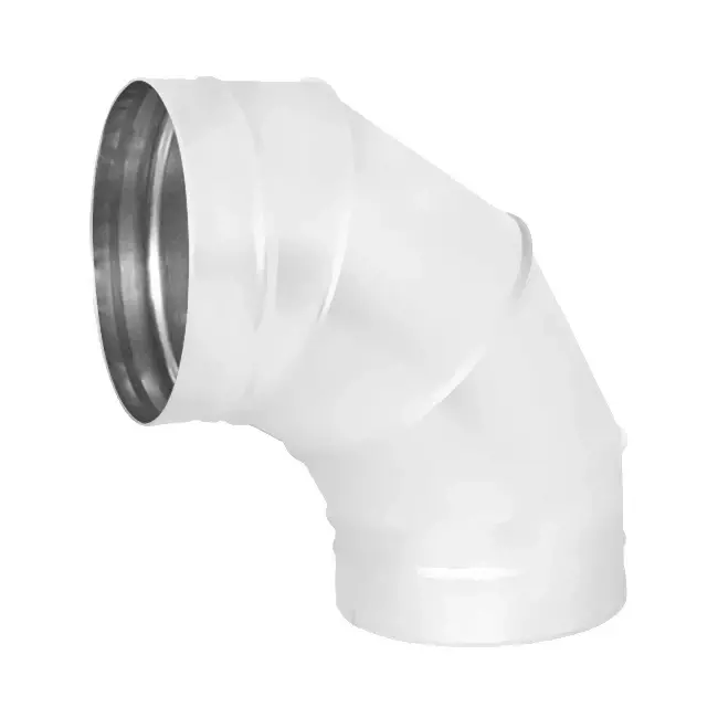 Spiralböj 250 mm 90 graden (sendzimirförzinkat) RAL9010