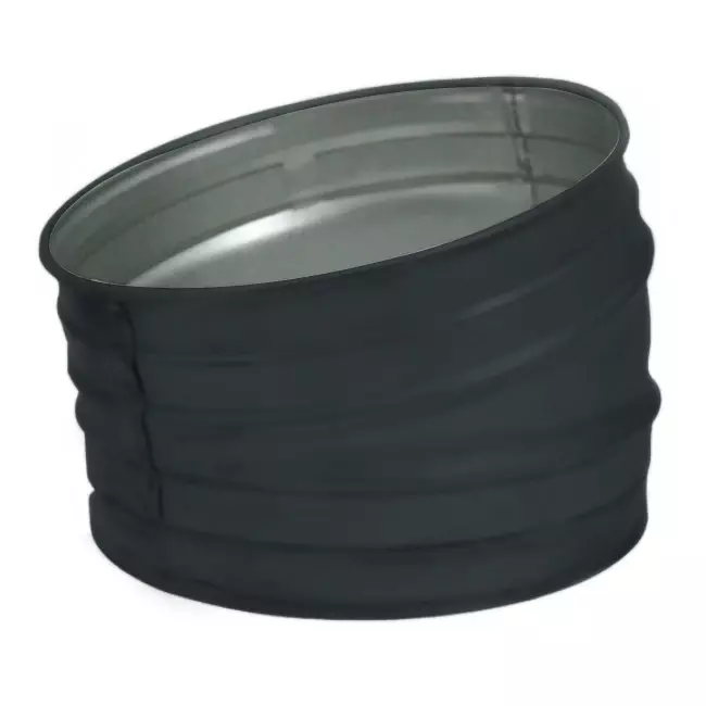 Spiralböj 150 mm 15 graden (förzinkad) RAL7016
